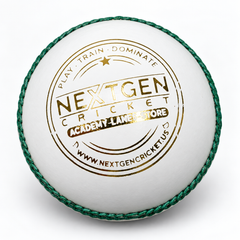 NextGen Men's White Cricket Ball – Test Grade, Premium Hand Stitched-2