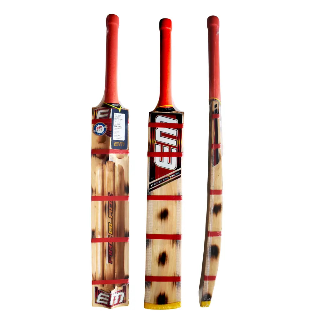 EM Double Barrel Fire Blade Tennis Cricket Bat