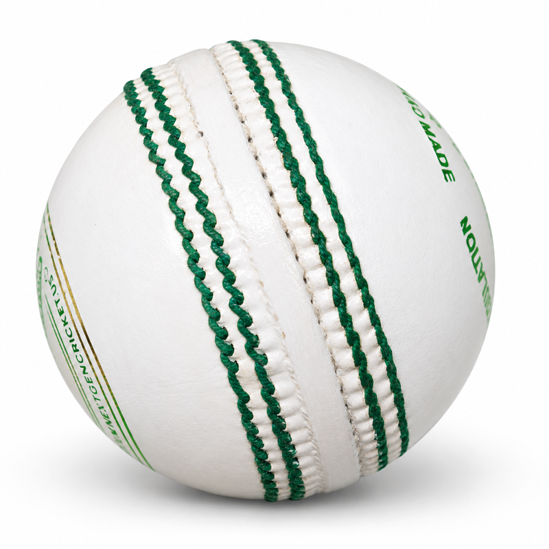 NextGen Men's White Cricket Ball – Test Grade, Premium Hand Stitched-3