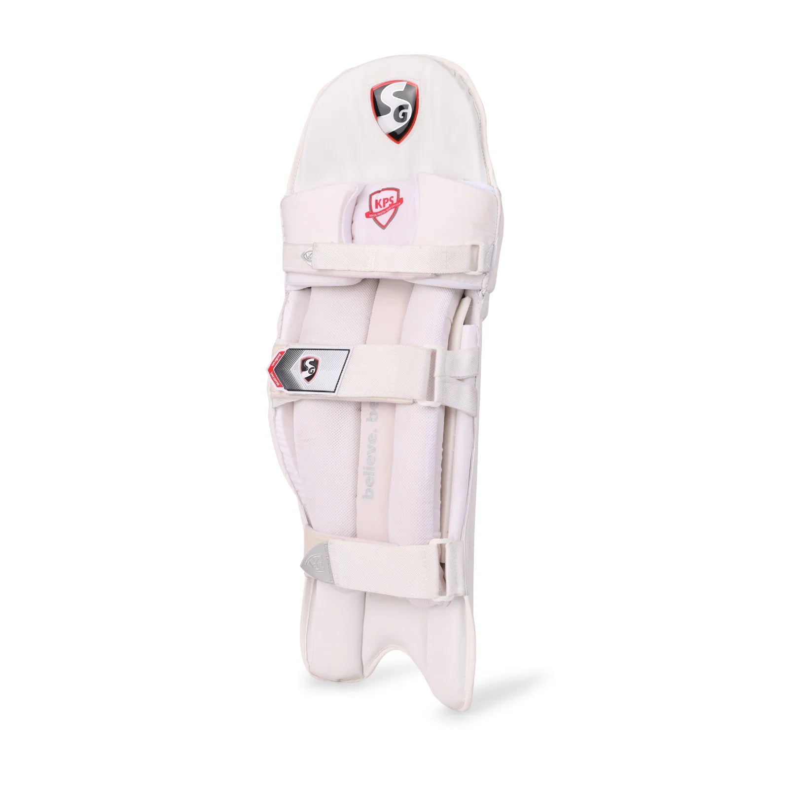 SG TEST WHITE Batting Pads | Premium Cricket Leg Guards-6
