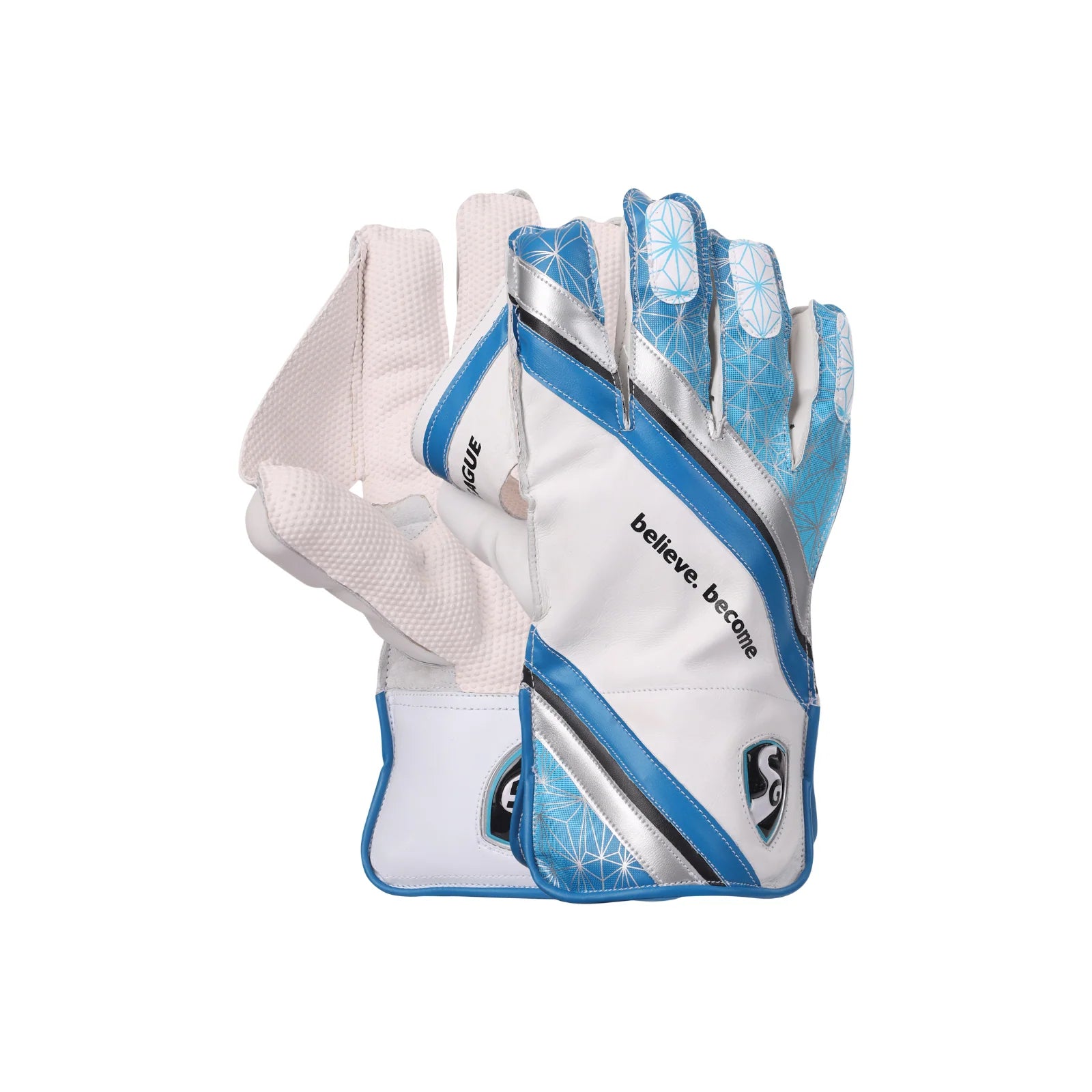 SG League Wicket Keeping Gloves-2