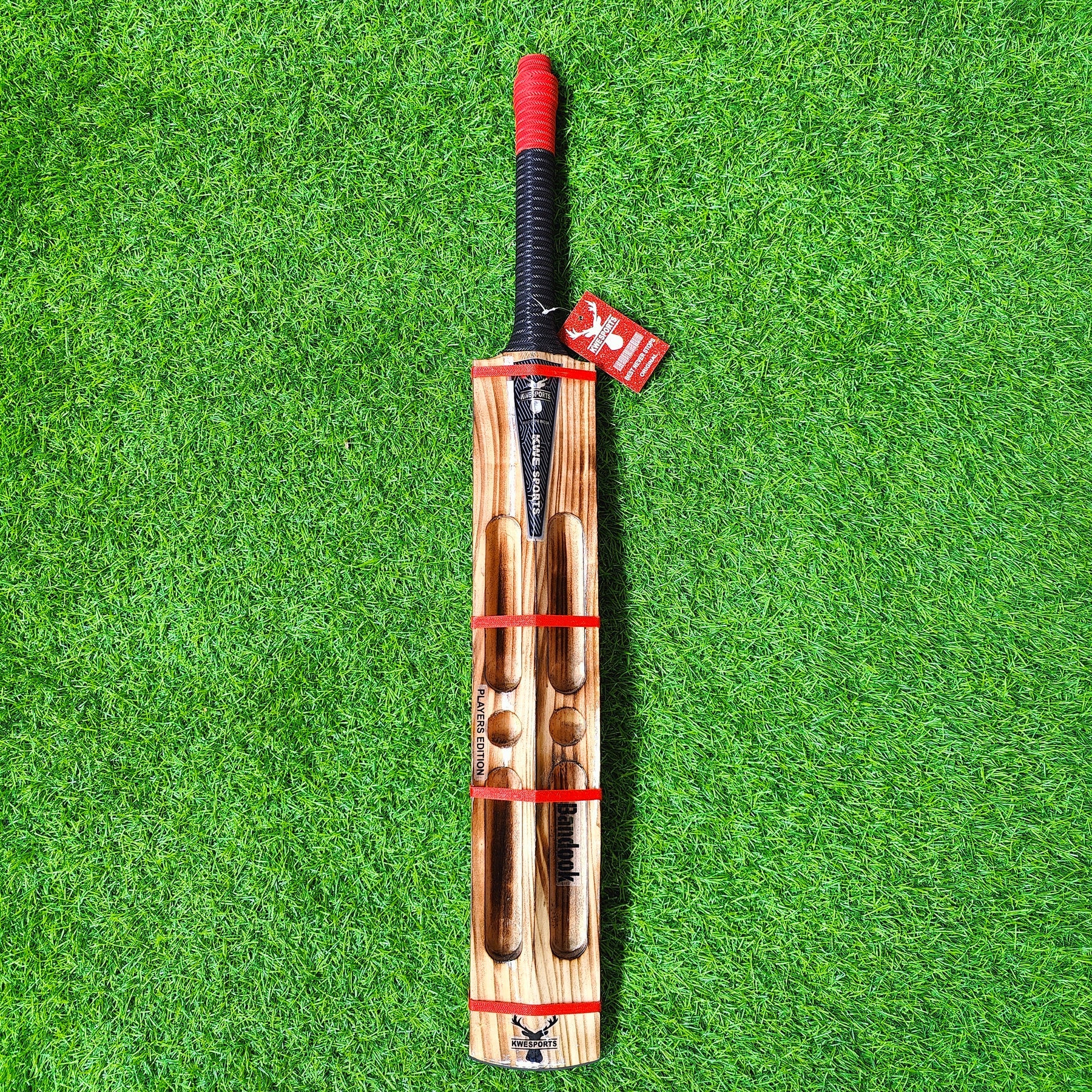 Bandook Burn Edition - Hard Tennis Bat - 4 Scoop 2 Hole – NextGen
