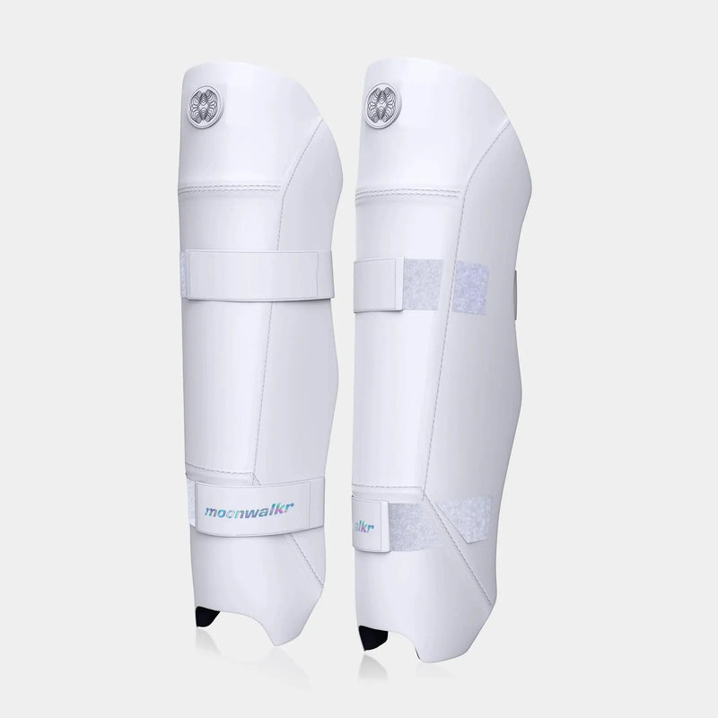 Moonwalkr 2.0 White Keeping Shin Guards-1