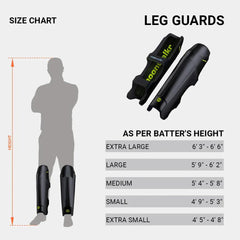Moonwalkr 2.0 Batting Pads Black-4