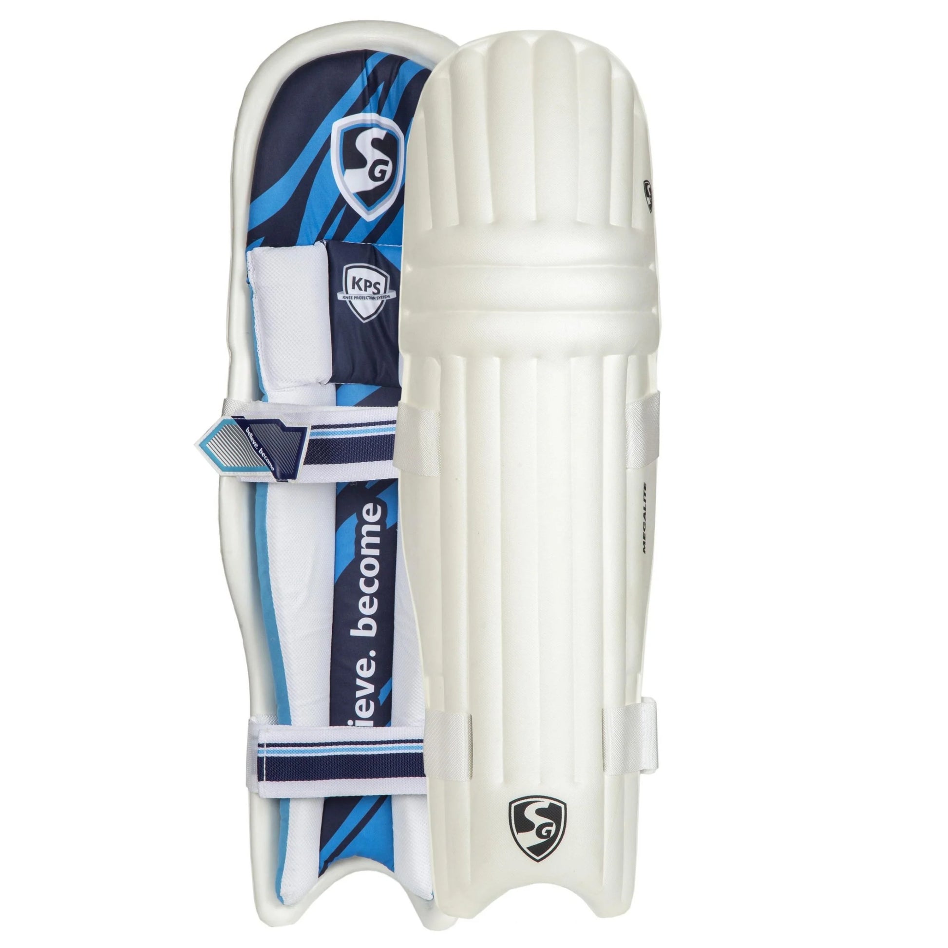 SG MegaLite Batting Pads | Premium Cricket Leg Guards-1