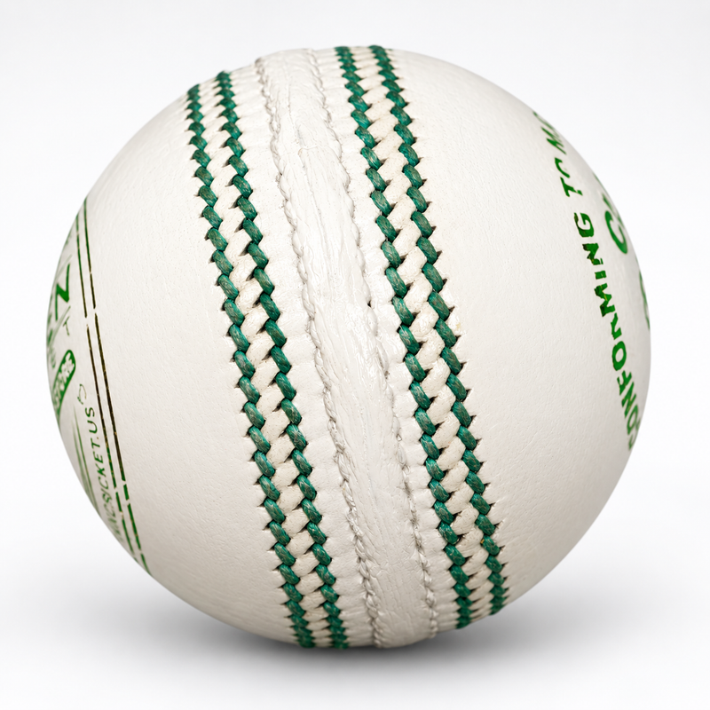 NextGen Men's White Cricket Ball – Club Grade, Machine Stitched-3