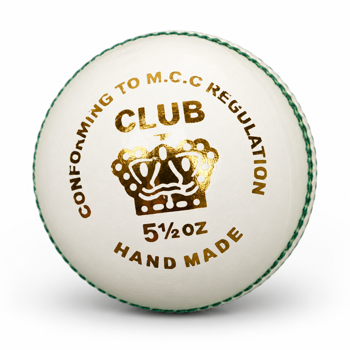 NextGen Men's White Cricket Ball – Club Grade, Machine Stitched-2