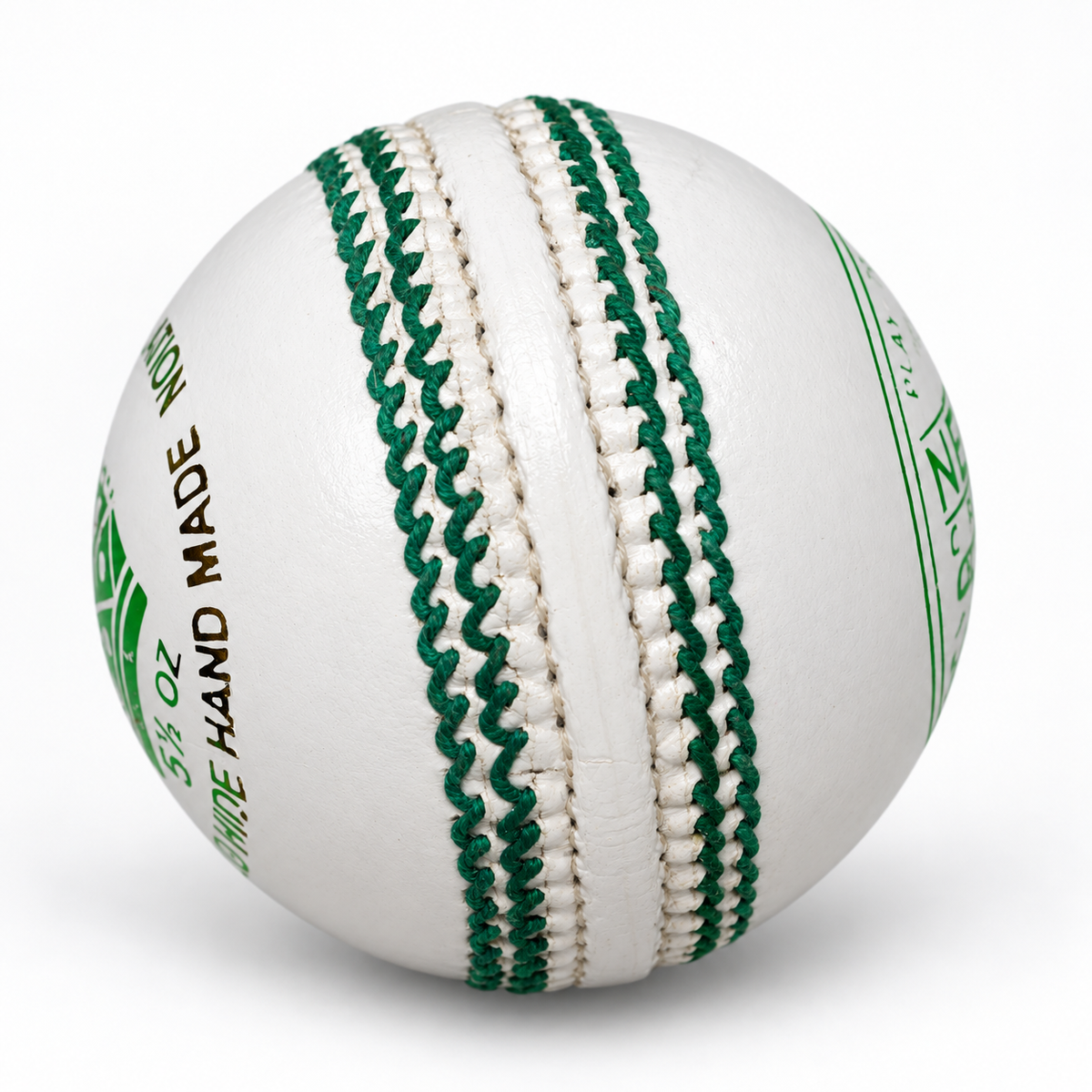 NextGen Men's White Cricket Ball – Match Grade, Hand Stitched-3