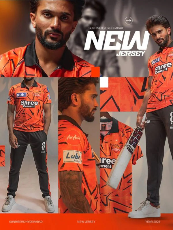 SRH IPL Cricket Fan Jersey-2